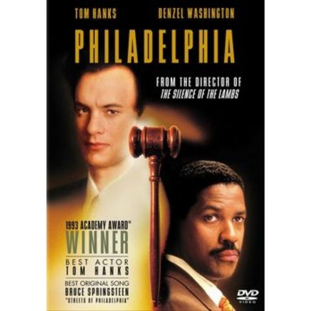 Philadelphia DVD Tom Hanks Denzel Washington 1993 Drama Widescreen Deluxe